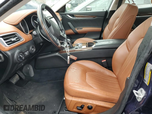 2020 Maserati Ghibli S Q4 GranLusso with VIN ZAM57YTL5L1342396, listed as a Copart auction lot 68235913 with 46,091 mi miles. Bid and sale history available at carsss.com. Image 7.