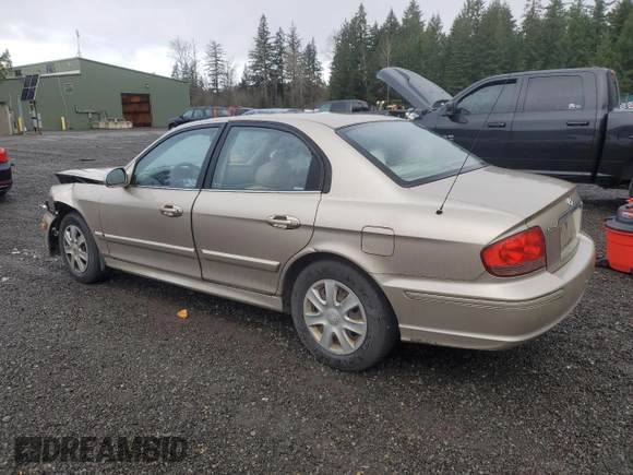 2005 Hyundai Sonata GL with VIN KMHWF25H35A203657, listed as a Copart auction lot 86774344 with 171,850 mi miles and Salvage Title. Bid and sale history available at carsss.com. Image 2.
