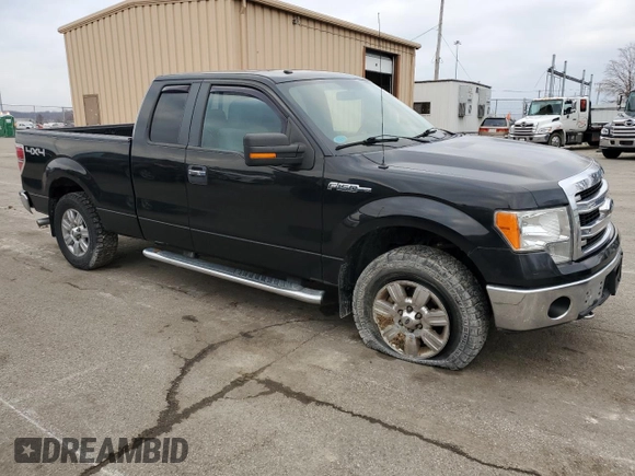 2012 Ford F-150 XL with VIN 1FTEX1EM6CFB23094, listed as a Copart auction lot 85738994 with 146,386 mi miles and Salvage Title. Bid and sale history available at carsss.com. Image 4.