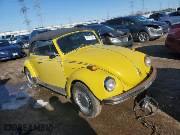 1971 Volkswagen Beetle with VIN 1513043520, listed as a Copart auction lot 47105695 with 30,731 mi miles and Clean title. Bid and sale history available at DreamBid. Image 4.