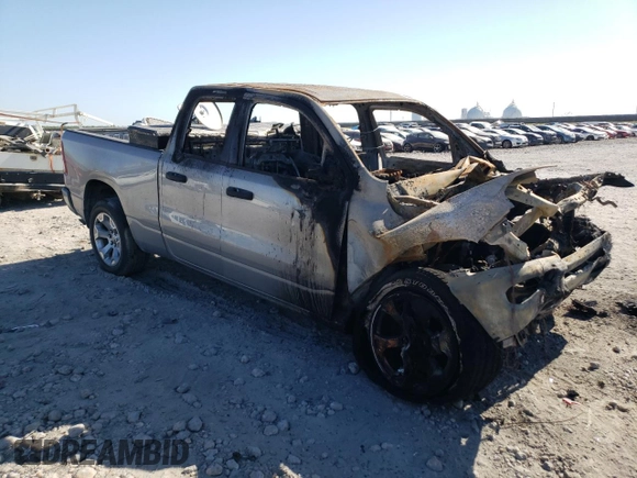 2024 Ram 1500 Tradesman with VIN 1C6SRECG1RN164496, listed as a Copart auction lot 77261234 with Not provided miles and Salvage title. Bid and sale history available at DreamBid. Image 4.