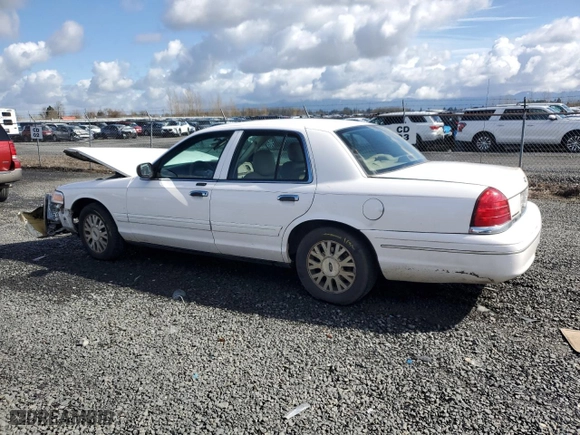 2005 Ford Crown Victoria LX with VIN 2FAFP74W35X155475, listed as a Copart auction lot 49471005 with 87,965 mi miles and Salvage Title. Bid and sale history available at carsss.com. Image 2.