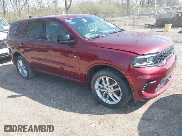 2023 Dodge Durango GT z VIN 1C4RDJDG5PC555771, wystawiony jako IAAI lot #41926153 z przebiegiem 31 646 mil mil oraz . Historia ofert i sprzedaży dostępna na DreamBid. Obrazek 1.