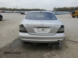 2005 Mercedes-Benz S 55 AMG with VIN WDBNG74J55A454080, listed as a Copart auction lot 50965305 with 139,677 mi miles and Salvage Title. Bid and sale history available at DreamBid. Image 6.