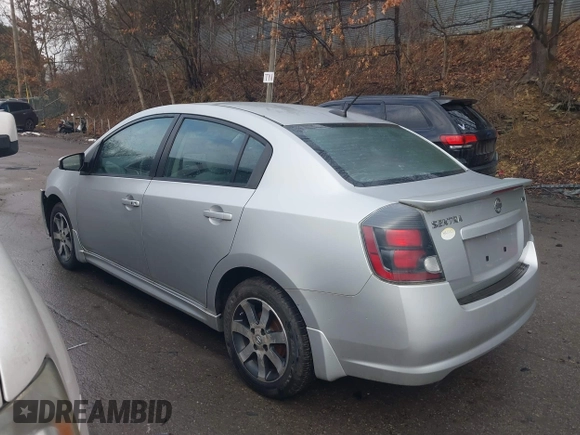 2012 Nissan Sentra SR with VIN 3N1AB6AP3CL742352, listed as a IAAI auction lot 41477160 with 118,044 mi miles and . Bid and sale history available at DreamBid. Image 3.