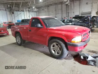 1999 Dodge Dakota SLT with VIN 1B7GL26Z4XS233613, listed as a Copart auction lot 89320955 with 221,289 mi miles and Clean Title. Bid and sale history available at carsss.com. Image 4.