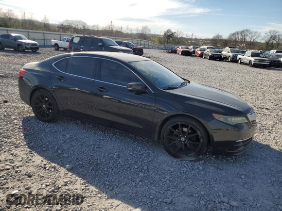 2016 Acura TLX V6 with VIN 19UUB2F34GA004129, listed as a Copart auction lot 49731975 with 129,402 mi miles and Salvage title. Bid and sale history available at DreamBid. Image 4.