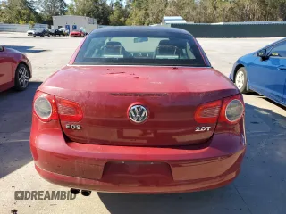 2007 Volkswagen Eos 2.0T with VIN WVWDA71F87V043699, listed as a Copart auction lot 75247614 with 103,666 mi miles and Salvage Title. Bid and sale history available at DreamBid. Image 6.