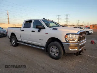 2019 Ram 2500 Tradesman with VIN 3C6UR5CJ1KG587288, listed as a Copart auction lot 84750024 with 57,703 mi miles and Salvage Title. Bid and sale history available at carsss.com. Image 4.