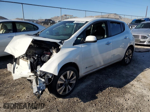 2016 Nissan LEAF S with VIN 1N4BZ0CP2GC307241, listed as a Copart auction lot 69562333 with Not Provided miles and . Bid and sale history available at DreamBid. Image 1.
