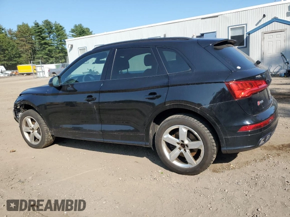 2020 Audi SQ5 Premium Plus with VIN WA1B4AFY4L2056932, listed as a Copart auction lot 71116794 with 55,244 mi miles and Salvage Title. Bid and sale history available at DreamBid. Image 2.