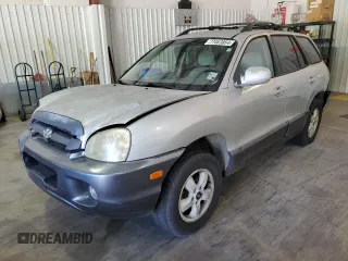 2006 Hyundai Santa Fe GLS with VIN KM8SC13D66U068594, listed as a Copart auction lot 77463854 with 132,081 mi miles and Salvage Title. Bid and sale history available at carsss.com. Image 1.