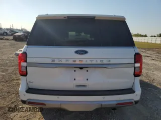 2022 Ford Expedition XLT with VIN 1FMJU1HT4NEA58969, listed as a Copart auction lot 75563424 with 27,905 mi miles and Salvage Title. Bid and sale history available at carsss.com. Image 6.