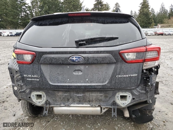 2021 Subaru Crosstrek Premium with VIN JF2GTAEC9M8666457, listed as a Copart auction lot 50844265 with 33,582 mi miles and Salvage Title. Bid and sale history available at carsss.com. Image 6.