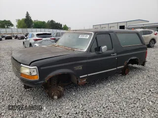 1993 Ford Bronco XL с VIN 1FMEU15N4PLA87622, выставлен на аукционе Copart как лот 59385185 с пробегом Не указан миль и Чистый • Clean title. История ставок и продаж доступна на DreamBid. Изображение 1.