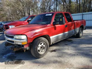 2000 GMC New Sierra 1500 SLE with VIN 2GTEC19T8Y1213004, listed as a Copart auction lot 43289315 with Not Provided miles and Clean Title. Bid and sale history available at carsss.com. Image 1.