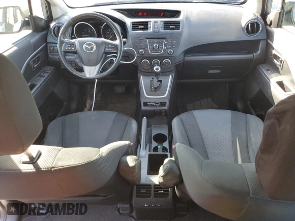 2013 Mazda 5 Touring with VIN JM1CW2CL7D0150111, listed as a Copart auction lot 54171365 with 186,575 mi miles and Salvage Title. Bid and sale history available at carsss.com. Image 8.
