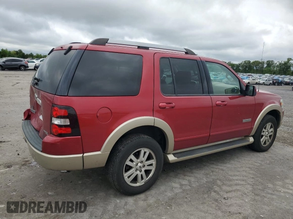 2007 Ford Explorer Eddie Bauer with VIN 1FMEU74E97UA59975, listed as a Copart auction lot 56460195 with 140,126 mi miles and Clean title. Bid and sale history available at DreamBid. Image 3.