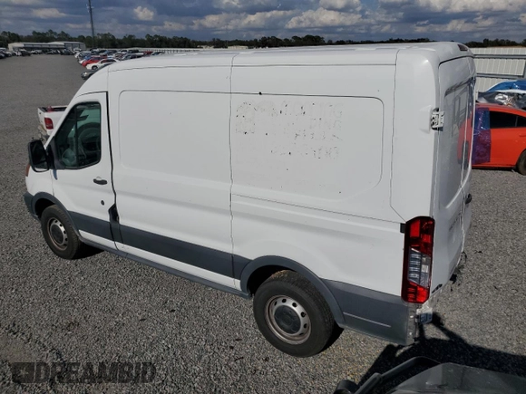 2015 Ford Transit Cargo with VIN 1FTNR1CG7FKA98838, listed as a Copart auction lot 48829135 with 233,935 mi miles and Salvage Title. Bid and sale history available at carsss.com. Image 2.