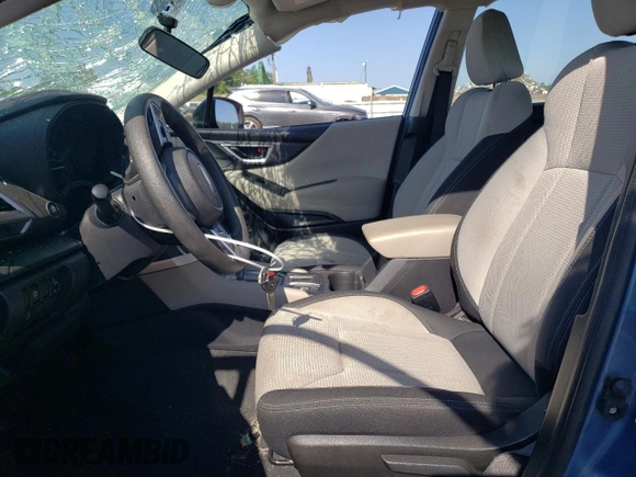 2021 Subaru Forester with VIN JF2SKADC0MH584163, listed as a Copart auction lot 62375425 with 58,286 mi miles and Salvage title. Bid and sale history available at DreamBid. Image 7.