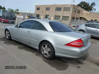 2003 Mercedes-Benz CL 5.0L with VIN WDBPJ75J23A033309, listed as a IAAI auction lot 41980289 with 174,484 mi miles. Bid and sale history available at carsss.com. Image 3.