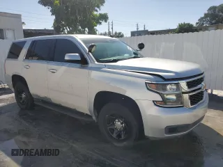 2015 Chevrolet Tahoe Commercial z VIN 1GNLC2EC3FR255403, wystawiony jako Copart lot #46354125 z przebiegiem Nie podano mil oraz Czysty tytuł • Clean title. Historia ofert i sprzedaży dostępna na DreamBid. Obrazek 4.