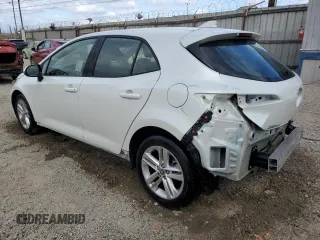 2020 Toyota Corolla Hatchback SE with VIN JTND4RBEXL3090940, listed as a Copart auction lot 77747284 with 58,201 mi miles and Salvage Title. Bid and sale history available at carsss.com. Image 2.