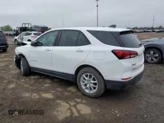 2023 Chevrolet Equinox LS with VIN 3GNAXHEGXPL244473, listed as a Copart auction lot 57528505 with 18,244 mi miles and Non repairable. Bid and sale history available at DreamBid. Image 2.