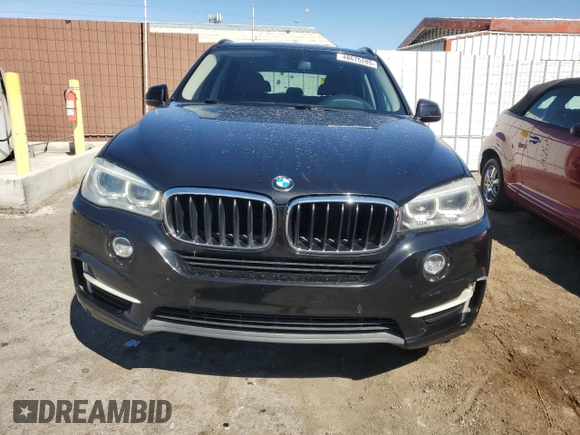 2014 BMW X5 xDrive35i with VIN 5UXKR0C51E0K51458, listed as a Copart auction lot 48675285 with 125,553 mi miles and Salvage Title. Bid and sale history available at carsss.com. Image 5.
