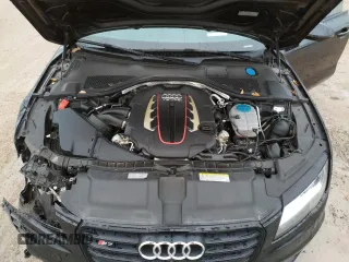 2015 Audi S7 with VIN WAUW2AFC2FN012266, listed as a Copart auction lot 72085762 with 63,813 mi miles. Bid and sale history available at carsss.com. Image 12.