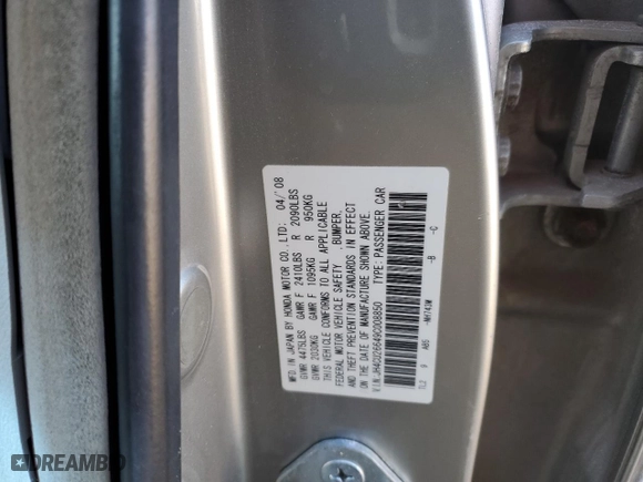 2009 Acura TSX with VIN JH4CU26649C008850, listed as a Copart auction lot 42454285 with 172,858 mi miles and Salvage Title. Bid and sale history available at carsss.com. Image 15.