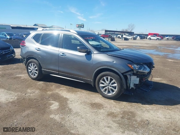 2019 Nissan Rogue SV with VIN JN8AT2MT2KW250131, listed as a IAAI auction lot 41629862 with NaN miles. Bid and sale history available at carsss.com. Image 1.