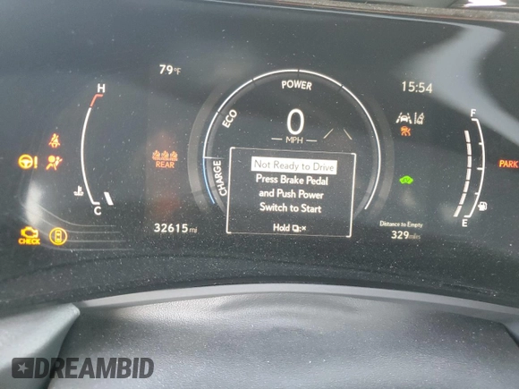 2023 Lexus NX 350h Luxury with VIN JTJHKCEZ1P5008530, listed as a Copart auction lot 77822014 with 32,615 mi miles and Salvage Title. Bid and sale history available at DreamBid. Image 9.