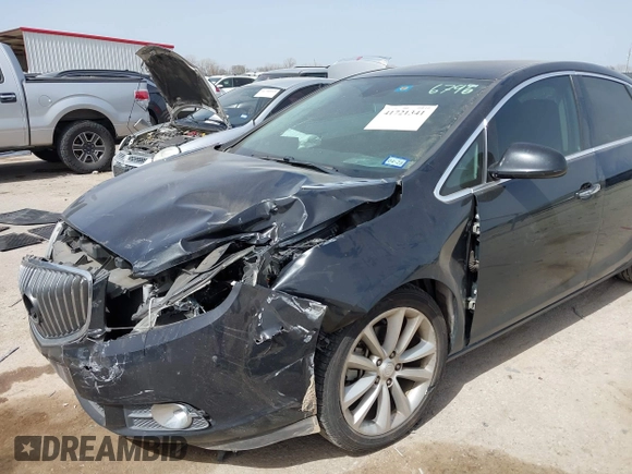 2013 Buick Verano Leather Group with VIN 1G4PS5SK2D4156796, listed as a IAAI auction lot 41721341 with 104,207 mi miles. Bid and sale history available at carsss.com. Image 6.