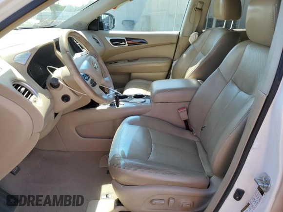2013 Nissan Pathfinder SL with VIN 5N1AR2MN5DC658490, listed as a Copart auction lot 56320425 with 147,317 mi miles and Salvage title. Bid and sale history available at DreamBid. Image 7.