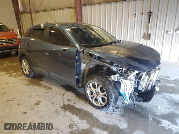 2019 Mazda CX-3 Sport with VIN JM1DKFB71K0449117, listed as a Copart auction lot 43395525 with 42,518 mi miles and Salvage Title. Bid and sale history available at carsss.com. Image 4.