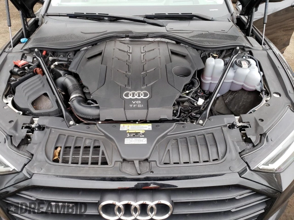 2020 Audi A8 L with VIN WAU8EAF85LN013807, listed as a Copart auction lot 47556075 with 44,921 mi miles and Salvage Title. Bid and sale history available at carsss.com. Image 11.