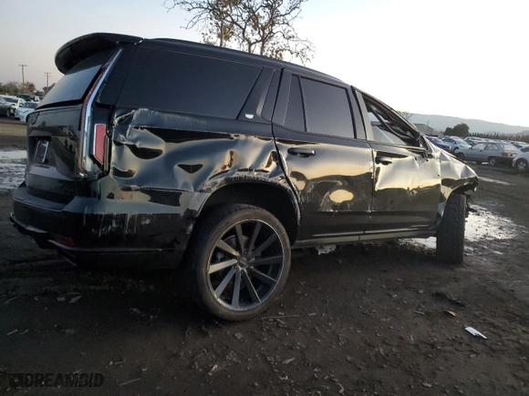 2021 Cadillac Escalade Sport Platinum with VIN 1GYS4GKL3MR199859, listed as a Copart auction lot 85749144 with 73,634 mi miles and Salvage Title. Bid and sale history available at carsss.com. Image 3.