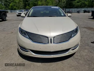 2014 Lincoln MKZ with VIN 3LN6L2G97ER821875, listed as a Copart auction lot 52415175 with 189,544 mi miles and Salvage Title. Bid and sale history available at DreamBid. Image 5.