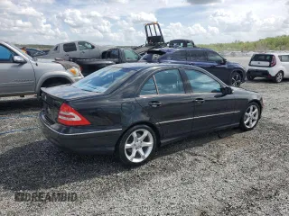 2007 Mercedes-Benz C 230 Sport with VIN WDBRF52H27F922930, listed as a Copart auction lot 51759245 with 129,286 mi miles and Salvage Title. Bid and sale history available at DreamBid. Image 3.