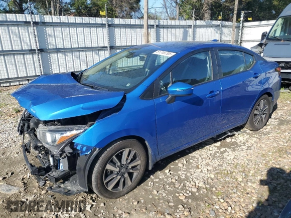 2021 Nissan Versa SV with VIN 3N1CN8EV2ML921763, listed as a Copart auction lot 51746795 with 32,891 mi miles and Salvage Title. Bid and sale history available at DreamBid. Image 1.