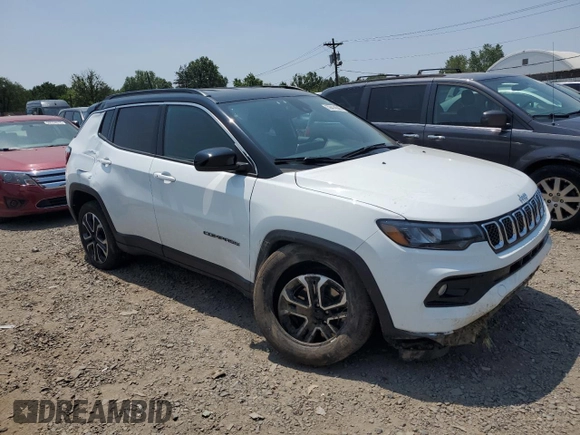 2023 Jeep Compass Limited z VIN 3C4NJDCNXPT567573, wystawiony jako Copart lot #59414545 z przebiegiem 13 504 mil mil oraz Szkoda całkowita • Salvage title. Historia ofert i sprzedaży dostępna na DreamBid. Obrazek 4.