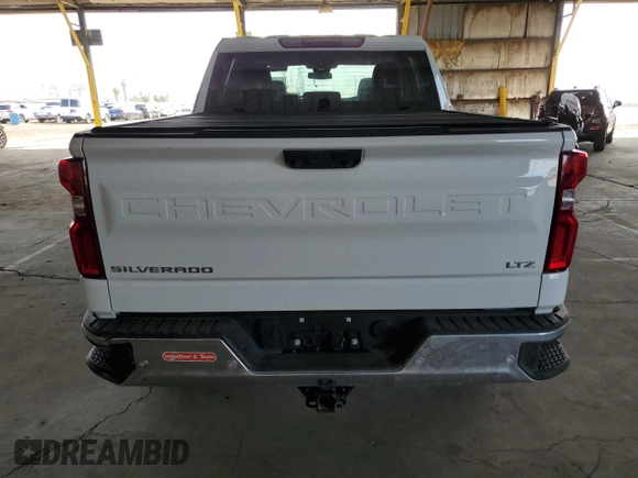 2024 Chevrolet Silverado 1500 LTZ with VIN 1GCUDGEDXRZ262224, listed as a Copart auction lot 51533935 with Not Provided miles and Salvage Title. Bid and sale history available at DreamBid. Image 6.