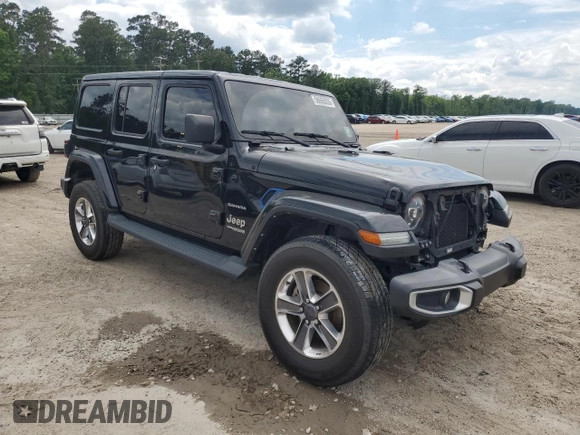 2022 Jeep Wrangler Unlimited Sahara с VIN 1C4HJXEN8NW249650, выставлен на аукционе Copart как лот 56665035 с пробегом 48 367 миль миль и Списание • Salvage title. История ставок и продаж доступна на DreamBid. Изображение 4.