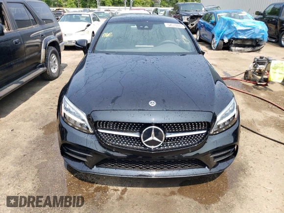 2022 Mercedes-Benz C 300 with VIN W1KWJ8DB3NG110241, listed as a Copart auction lot 54510663 with 9,860 mi miles and . Bid and sale history available at DreamBid. Image 5.