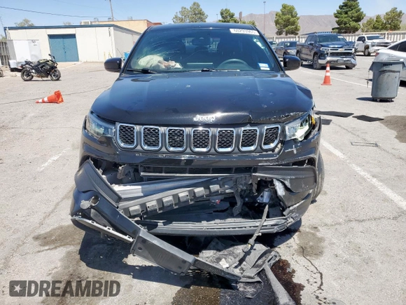 2023 Jeep Compass Sport z VIN 3C4NJDAN7PT538650, wystawiony jako Copart lot #60293965 z przebiegiem 57 586 mil mil oraz Szkoda całkowita • Salvage title. Historia ofert i sprzedaży dostępna na DreamBid. Obrazek 5.