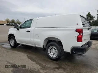 2023 Chevrolet Silverado 1500 Work Truck with VIN 3GCNAAEK4PG362843, listed as a Copart auction lot 52376485 with 55,552 mi miles and Clean Title. Bid and sale history available at carsss.com. Image 2.