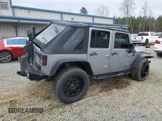 2014 Jeep Wrangler Unlimited Rubicon with VIN 1C4BJWFG7EL197252, listed as a Copart auction lot 44798205 with 115,778 mi miles and Salvage Title. Bid and sale history available at carsss.com. Image 3.