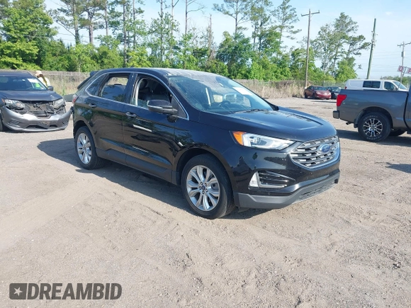 2022 Ford Edge Titanium with VIN 2FMPK4K99NBA45354, listed as a IAAI auction lot 42187761 with 75,458 mi miles and . Bid and sale history available at DreamBid. Image 1.