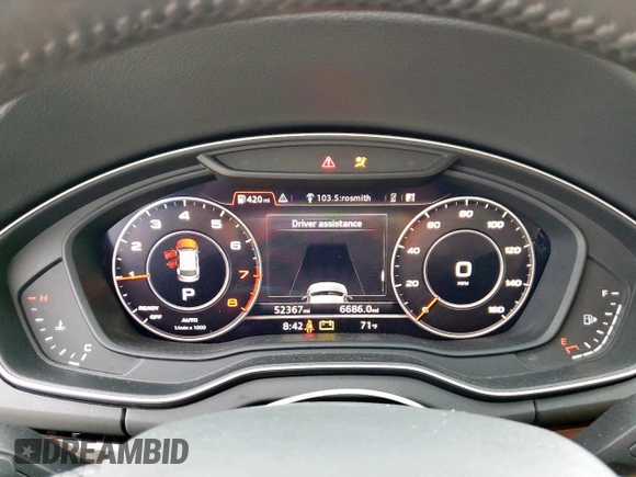 2018 Audi Q5 Premium Plus z VIN WA1BNAFY1J2182353, wystawiony jako Copart lot #58985335 z przebiegiem 52 367 mil mil oraz Szkoda całkowita • Salvage title. Historia ofert i sprzedaży dostępna na DreamBid. Obrazek 9.